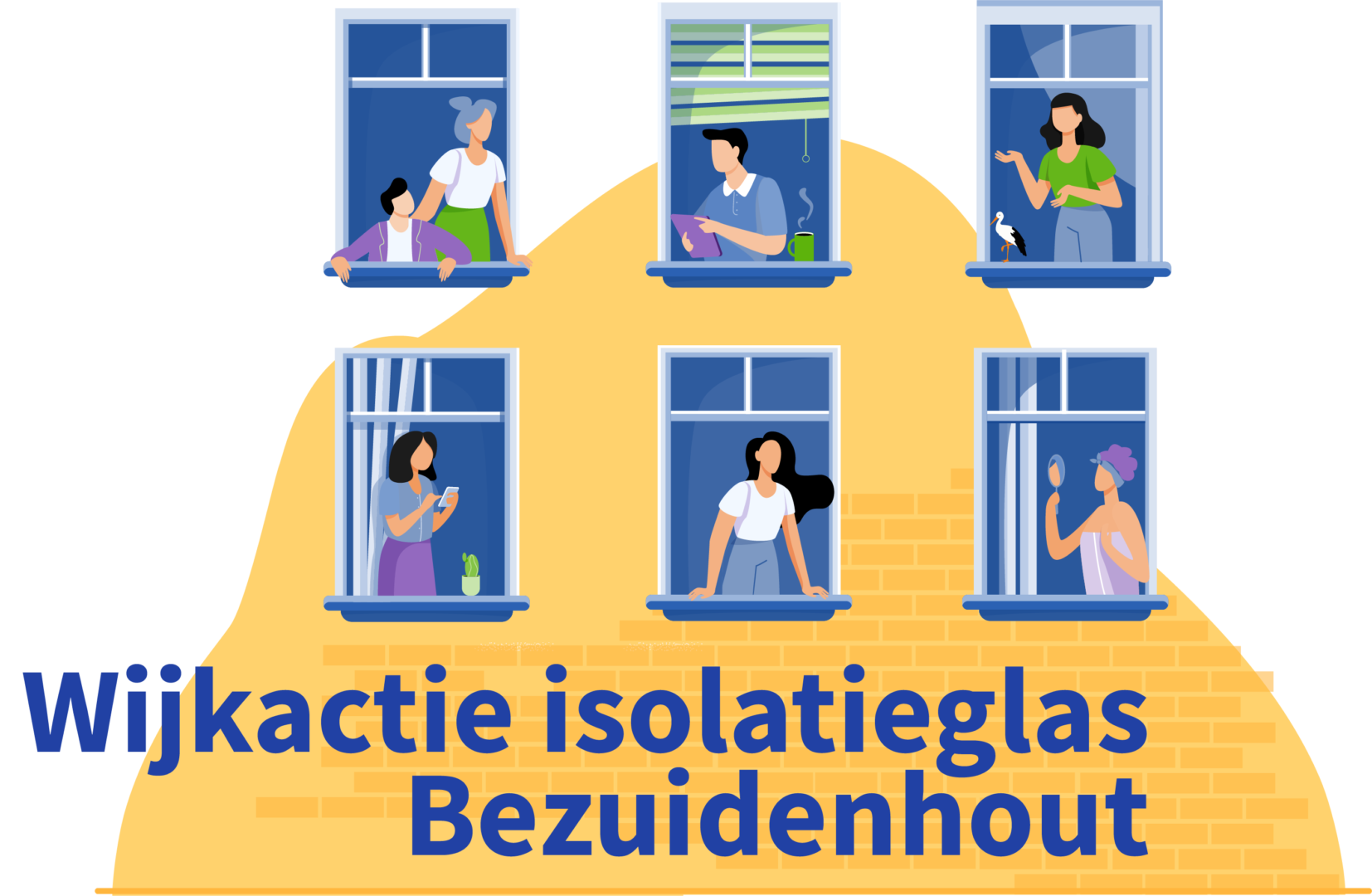 Wijkactie isolatieglas Bezuidenhout